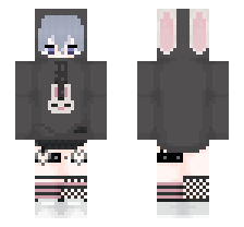 Cute Dark Bunny Hoodie