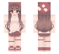 Cute girl with pink bow