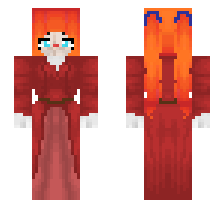 circus baby red dress 