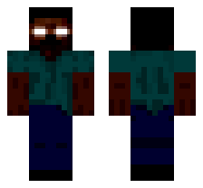 Herobrine (V13) (Glowing eyes)