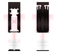 Cute pink pack skin: only girls