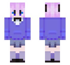 CHLOE [ETHO & FRIENDS] OFFICIAL MINECRAFT DEFAULT SKIN