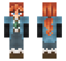 PHOENIX [ENDER EYE PROPHECY] OFFICIAL MINECRAFT DEFAULT SKIN 