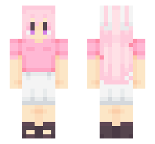 BELLA [ETHO & FRIENDS] OFFICIAL MINECRAFT DEFAULT SKIN