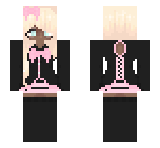 Pink Coquette Blk Grl 