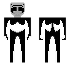 PEEKER [FNF TROLLGE FILES DISORDER MOD] OFFICIAL MINECRAFT DEFAULT SKIN