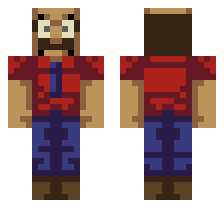 MARVIN WILFRED [FNF JEFFY'S ENDLESS AETHOS MOD/MARVIN'S ENDLESS IRIDA MOD] OFFICIAL MINECRAFT DEFAULT SKIN 