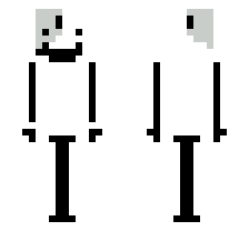 ASDF MAN [FNF ASDF'S ENDLESS MUFFIN TIME AETHOS MOD] OFFICIAL MINECRAFT DEFAULT SKIN 
