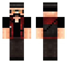CRISTIAN BRUTAL SNIPER [TF2 SNIPER CLASS RED TEAM] OFFICIAL MINECRAFT DEFAULT SKIN 