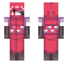 MIMI SENTRY [RED TEAM] OFFICIAL MINECRAFT DEFAULT SKIN