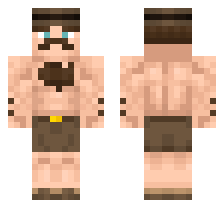 SAXTON HALE [DEFAULT VARIANT] OFFICIAL MINECRAFT DEFAULT SKIN 