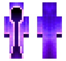 Purple skin