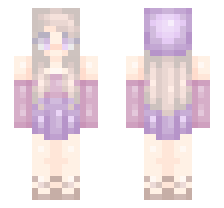 Purple skin