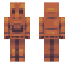 COPPER GOLEM [DEFAULT VARIANT] OFFICIAL MINECRAFT DEFAULT SKIN 