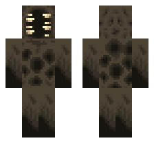 HUNCHBACK WARDEN [DEFAULT VARIANT] OFFICIAL MINECRAFT DEFAULT SKIN
