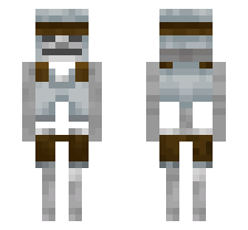 SKELETON VANGUARD [DEFAULT VARIANT] OFFICIAL MINECRAFT DEFAULT SKIN