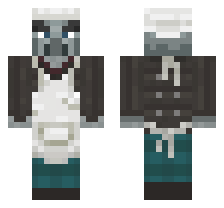ILLAGER CHEF [DEFAULT VARIANT] OFFICIAL MINECRAFT DEFAULT SKIN 