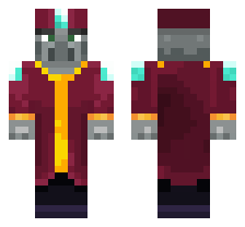 ENCHANTER [DEFAULT VARIANT] OFFICIAL MINECRAFT DEFAULT SKIN 