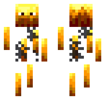 BLAZE [DEFAULT VARIANT] OFFICIAL MINECRAFT DEFAULT SKIN 