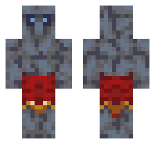 TUFF GOLEM [DEFAULT VARIANT] OFFICIAL MINECRAFT DEFAULT SKIN 