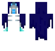 WRAITH [DEFAULT VARIANT] OFFICIAL MINECRAFT DEFAULT SKIN 
