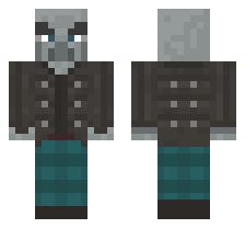 VINDICATOR [DEFAULT VARIANT] OFFICIAL MINECRAFT DEFAULT SKIN 