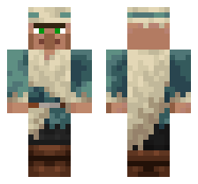ARTIC VILLAGER [DEFAULT VARIANT] OFFICIAL MINECRAFT DEFAULT SKIN