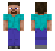 STEVE [MINECRAFT] OFFICIAL MINECRAFT DEFAULT SKIN