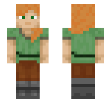 ALEX [MINECRAFT] OFFICIAL MINECRAFT DEFAULT SKIN