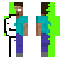dream x Herobrine 