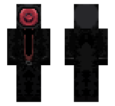 DARK SPEAKER MAN AGENT [DEFAULT FORME] OFFICIAL MINECRAFT DEFAULT SKIN