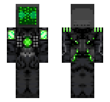 TITAN SERVER MAN AGENT MECHA BOSS [DEFAULT FORME] OFFICIAL MINECRAFT DEFAULT SKIN 
