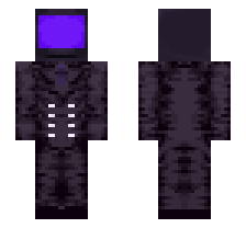 ENERGIZED TV MAN AGENT [DEFAULT FORME] OFFICIAL MINECRAFT DEFAULT SKIN