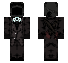 PLUNGER CAMERA MAN AGENT [DEFAULT FORME] OFFICIAL MINECRAFT DEFAULT SKIN