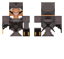 SPECIALIST ASTRO TOILET TROOP [DEFAULT VARIANT] OFFICIAL MINECRAFT DEFAULT SKIN 