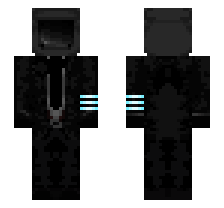 SNIPER CAMERA MAN AGENT [DEFAULT FORME] OFFICIAL MINECRAFT DEFAULT SKIN