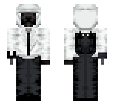 MEDIC CAMERA MAN AGENT [DEFAULT VARIANT] OFFICIAL MINECRAFT DEFAULT SKIN