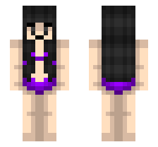 GAMINGWITHRHIANNAMC [SWIMSUIT] OFFICIAL MINECRAFT DEFAULT SKIN 