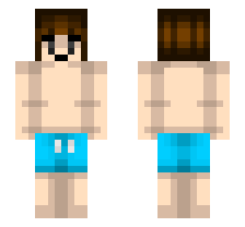 BRF2004MCGAMING [SWIMSUIT] OFFICIAL MINECRAFT DEFAULT SKIN 