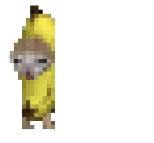 gato banana