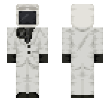 SCIENTIST CAMERA MAN AGENT [DEFAULT FORME] OFFICIAL MINECRAFT DEFAULT SKIN