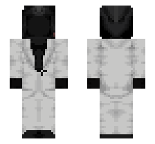LARGE SCIENTIST CAMERA MAN AGENT [DEFAULT FORME] OFFICIAL MINECRAFT DEFAULT SKIN 