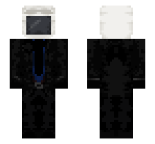 SARGENT CAMERA MAN AGENT [DEFAULT FORME] OFFICIAL MINECRAFT DEFAULT SKIN