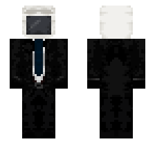 CAMERA MAN AGENT [V2/GUARD VARIANT] OFFICIAL MINECRAFT DEFAULT SKIN