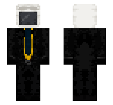 CHEIF CAMERA MAN AGENT [DEFAULT FORME] OFFICIAL MINECRAFT DEFAULT SKIN