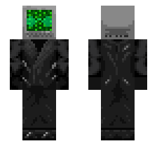 SERVER MAN AGENT [DEFAULT VARIANT] OFFICIAL MINECRAFT DEFAULT SKIN