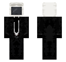 CAMERA MAN AGENT [V2/DEFAULT VARIANT] OFFICIAL MINECRAFT DEFAULT SKIN