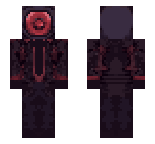 DARK SPEAKER MAN AGENT [DEFAULT FORME] OFFICIAL MINECRAFT DEFAULT SKIN