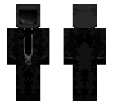 CAMERA MAN AGENT [V3/DEFAULT VARIANT] OFFICIAL MINECRAFT DEFAULT SKIN