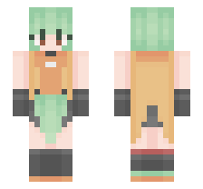 FL CHAN [FNF VS. FL CHAN MOD/FL STUDIOS] OFFICIAL MINECRAFT DEFAULT SKIN